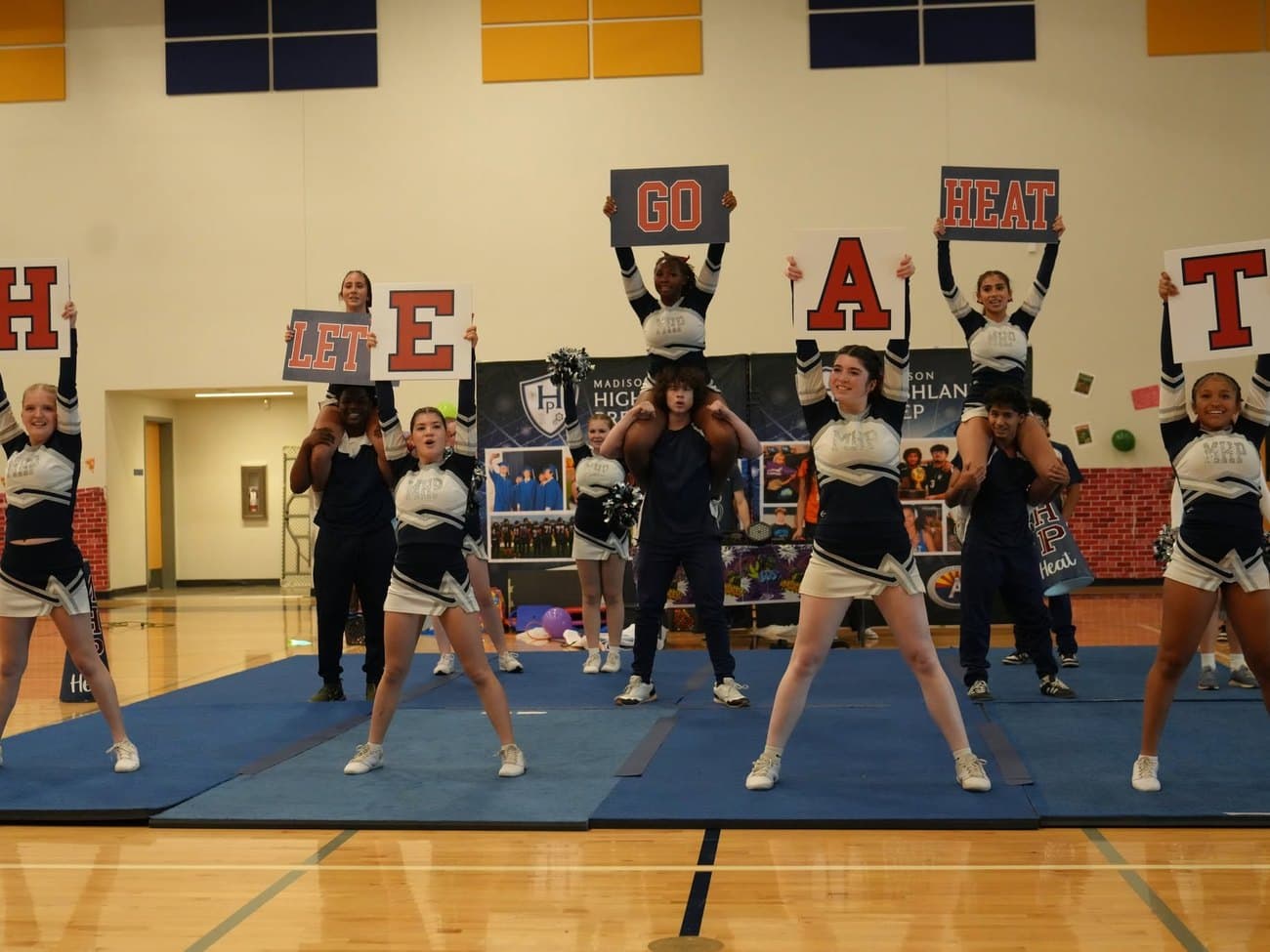 Madison Highland Prep students at a school dance
