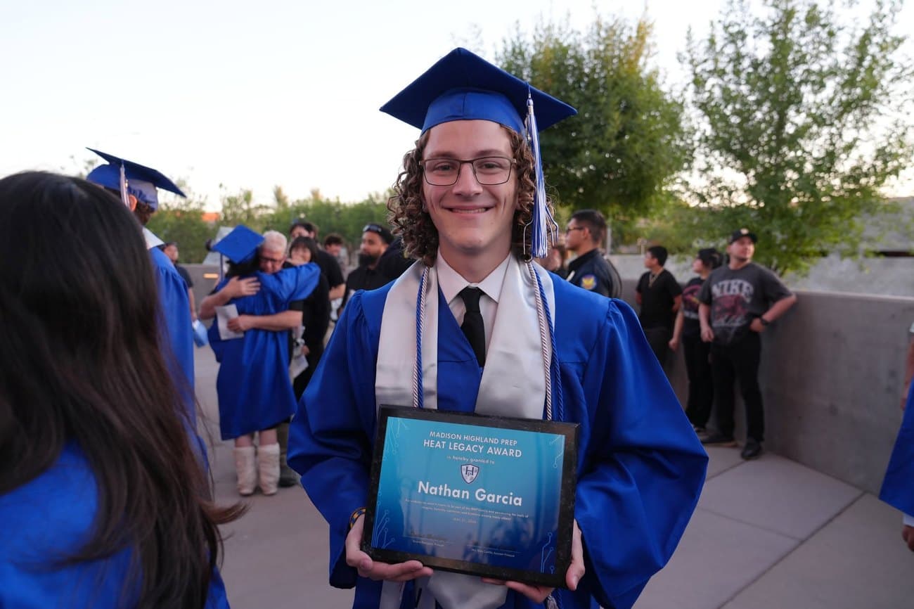 Madison Highland Prep graduates at commencement