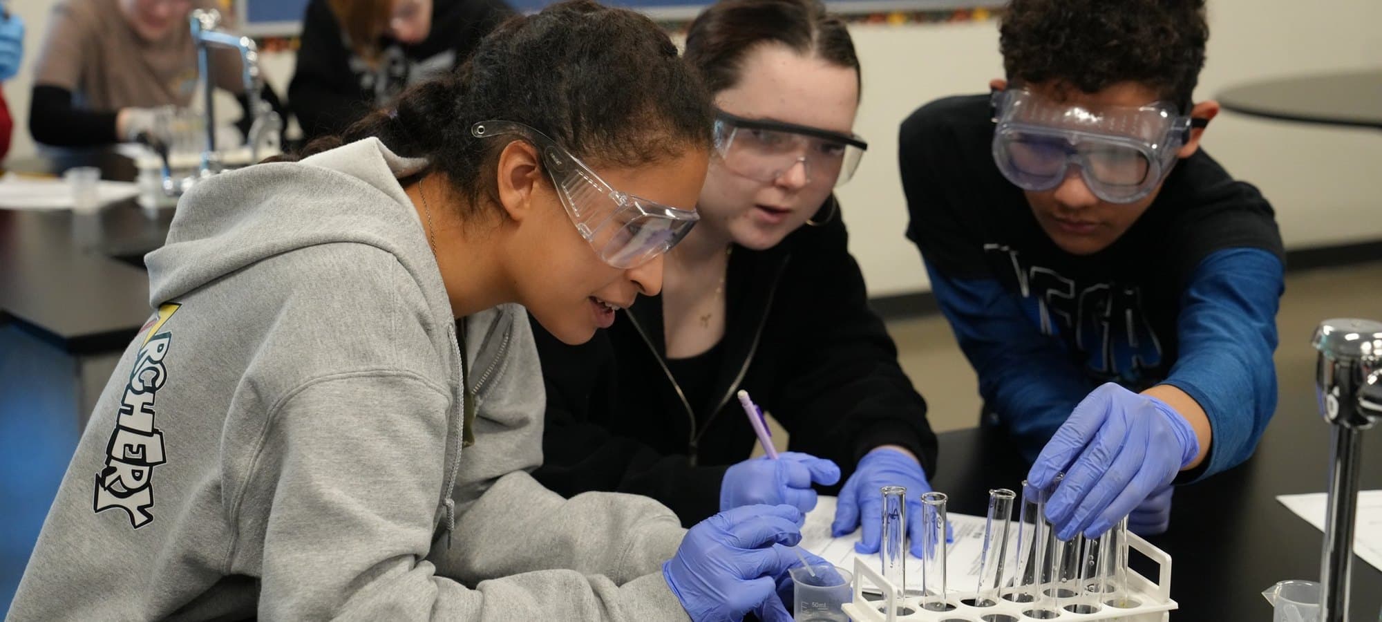 Madison Highland Prep students in class