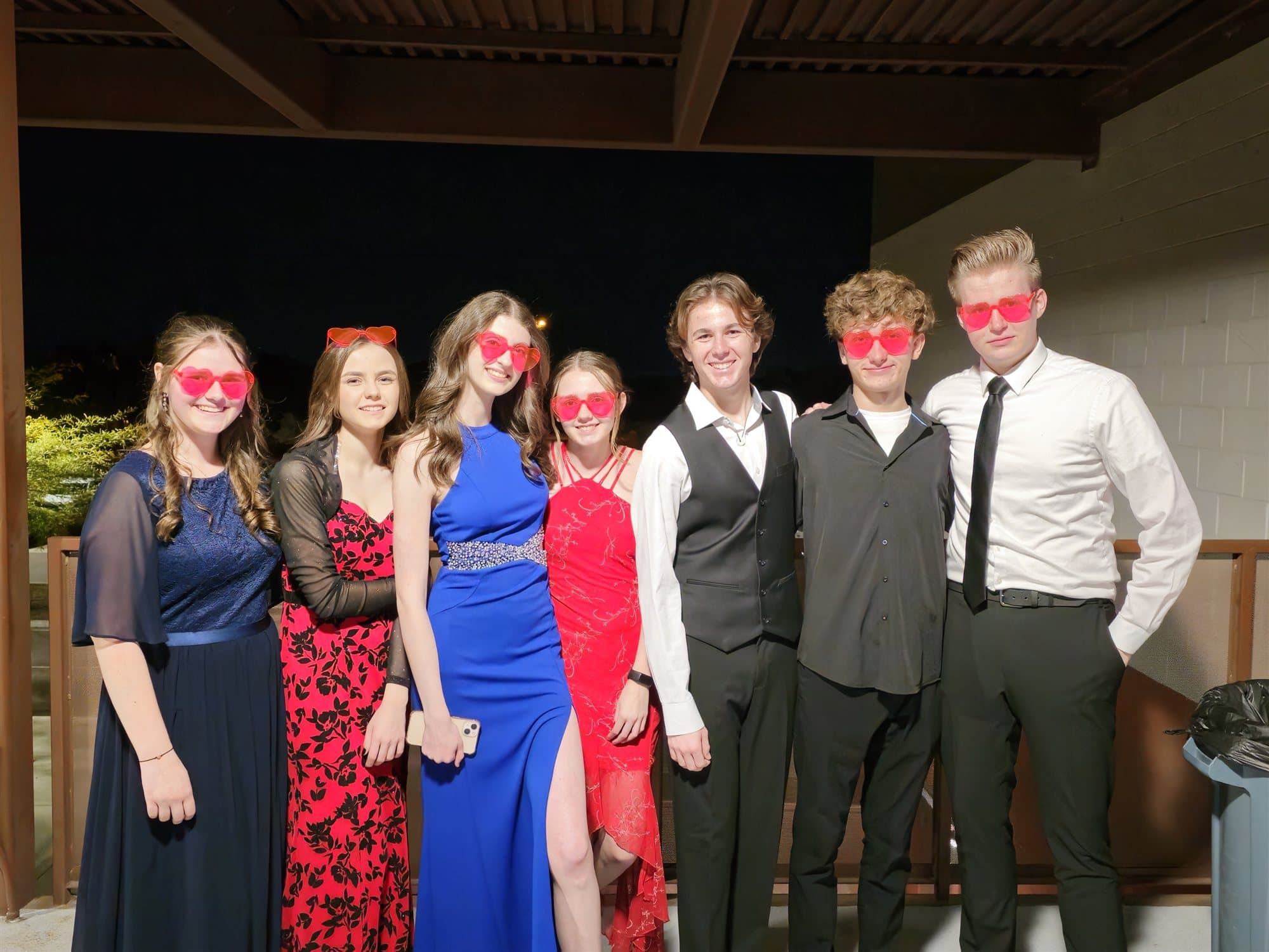Madison Highland Prep students at prom