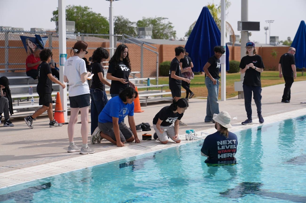 Madison Highland Prep SeaPerch underwater robotics team